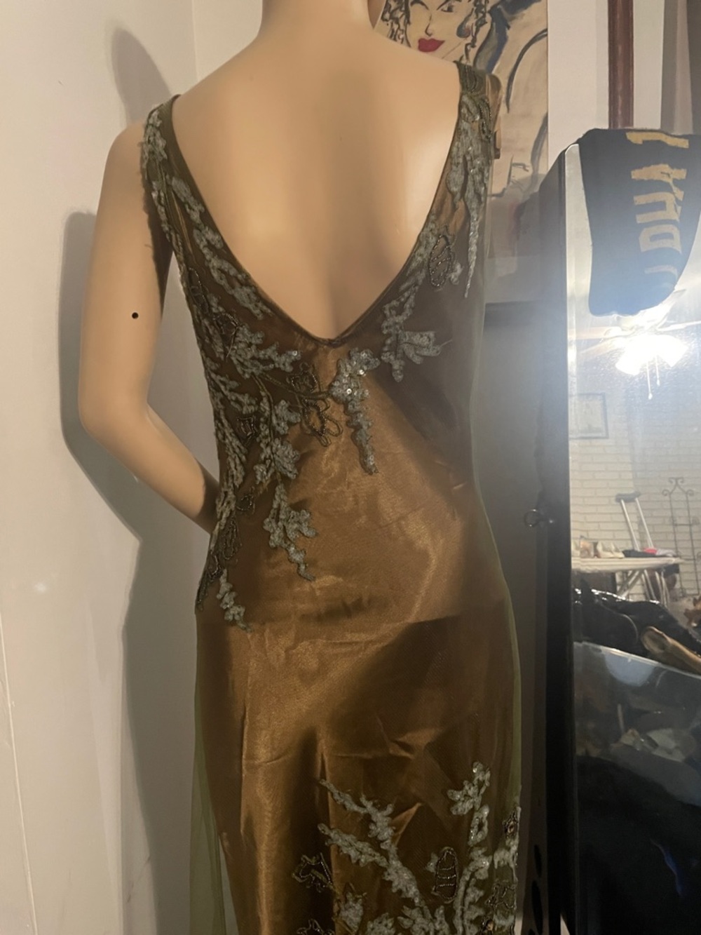 Sue Wong Nocturne bronze green mix - Picture 2 of 16